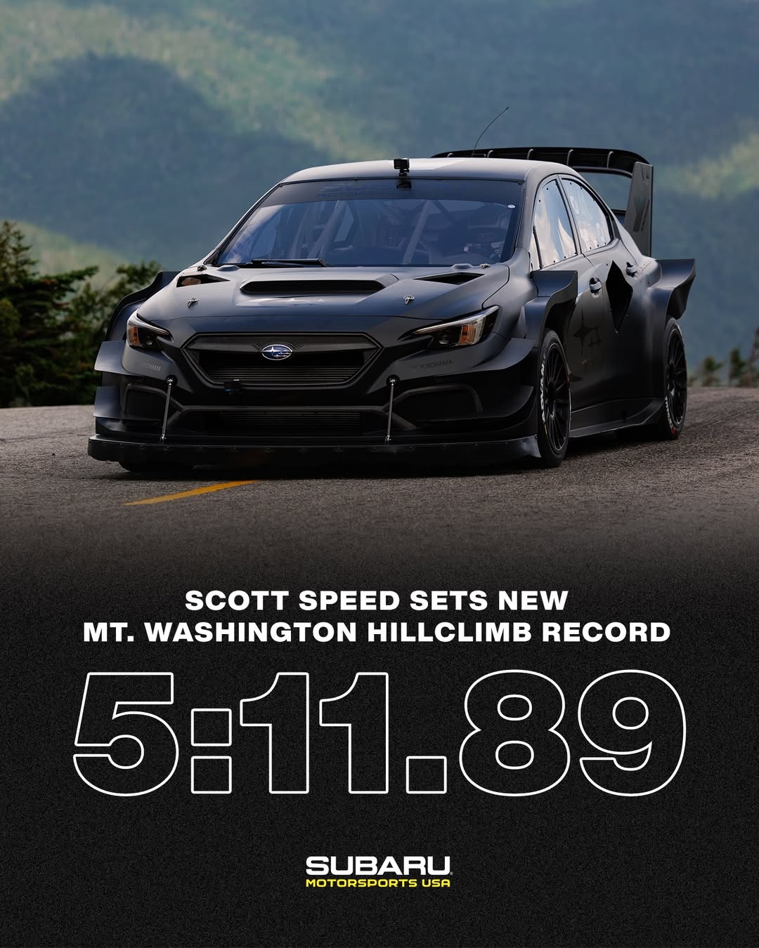 Scott Speed CTTC 2026 Record Shot